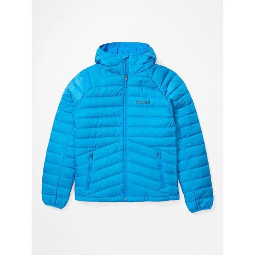 Marmot Highlander Jackets - Mens Down Jacket Blue CA158739 Canada